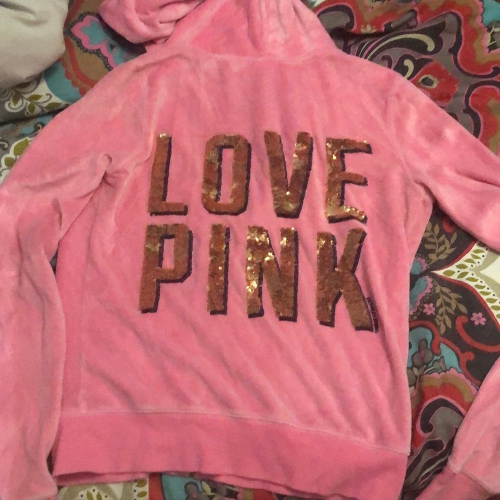 Pink sweatshirt
